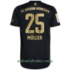 FC Bayern München Thomas Muller 25 Borte 2021-22 - Herre Fotballdrakt